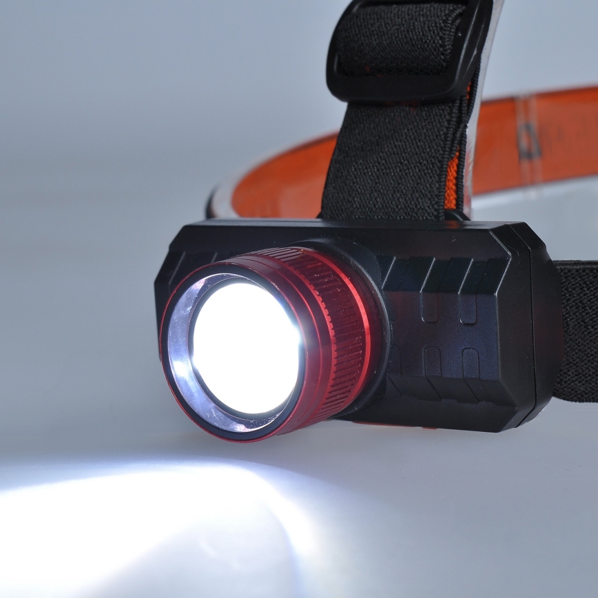 LED Rechargeable headlamp LED/3W/USB IP44