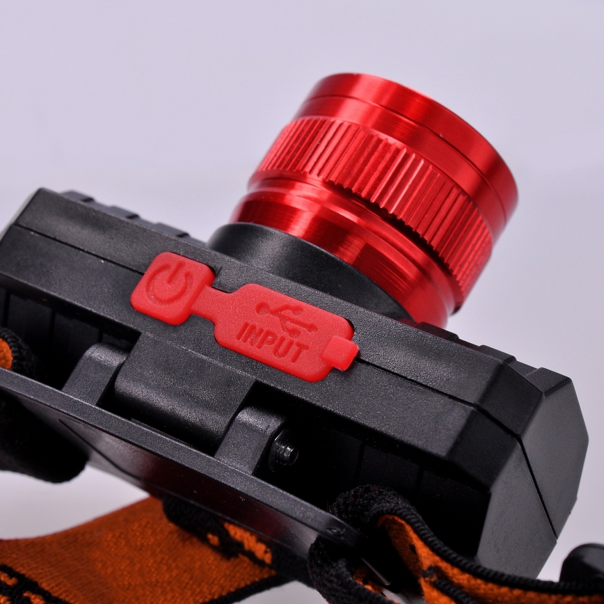 LED Rechargeable headlamp LED/3W/USB IP44