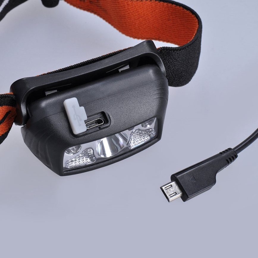 LED Rechargeable headlamp LED/1200 mAh 3,7V IP44