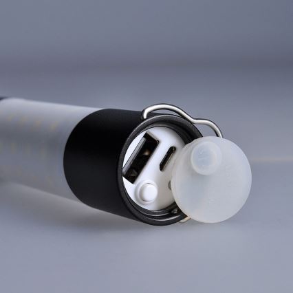 LED Rechargeable camping flashlight with a power bank function LED/1500 mAh 3,7V IP44