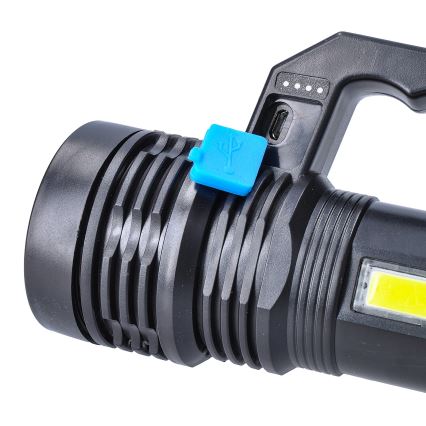 LED Rechargeable flashlight LED/6W/800 mAh 3,7V IP44