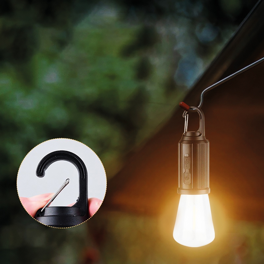 LED Camping Lantern, 3.7 V / 400 mAh, IP44