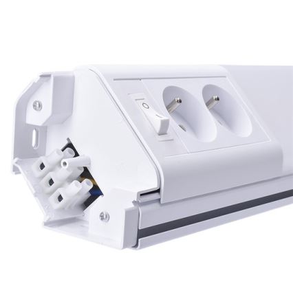 LED Under kitchen cabinet light with sockets LED/10W/230V