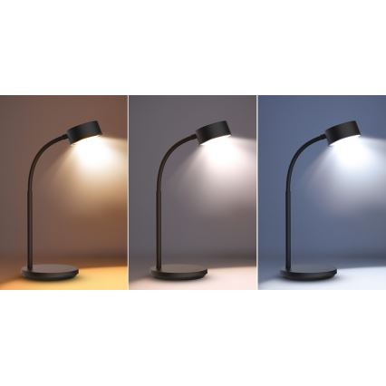 LED Dimmable touch table lamp LED/4,5W/5V 3000/4000/6500K black
