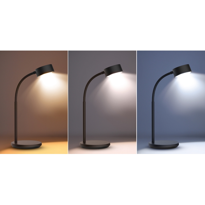 LED Dimmable touch table lamp LED/4,5W/5V 3000/4000/6500K black