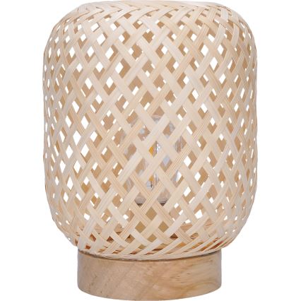 LED Decorative table lamp BOHO LED/2xAAA rattan