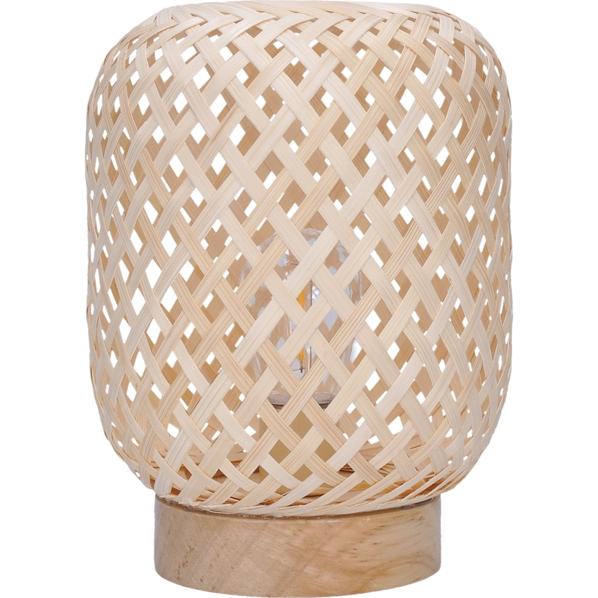LED Decorative table lamp BOHO LED/2xAAA rattan