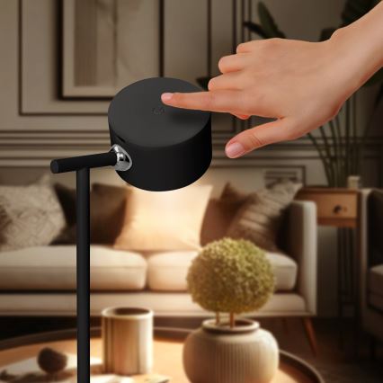 LED Dimmable touch rechargeable lamp 3in1 LED/4W/2000 mAh 3000/4000/6500K black