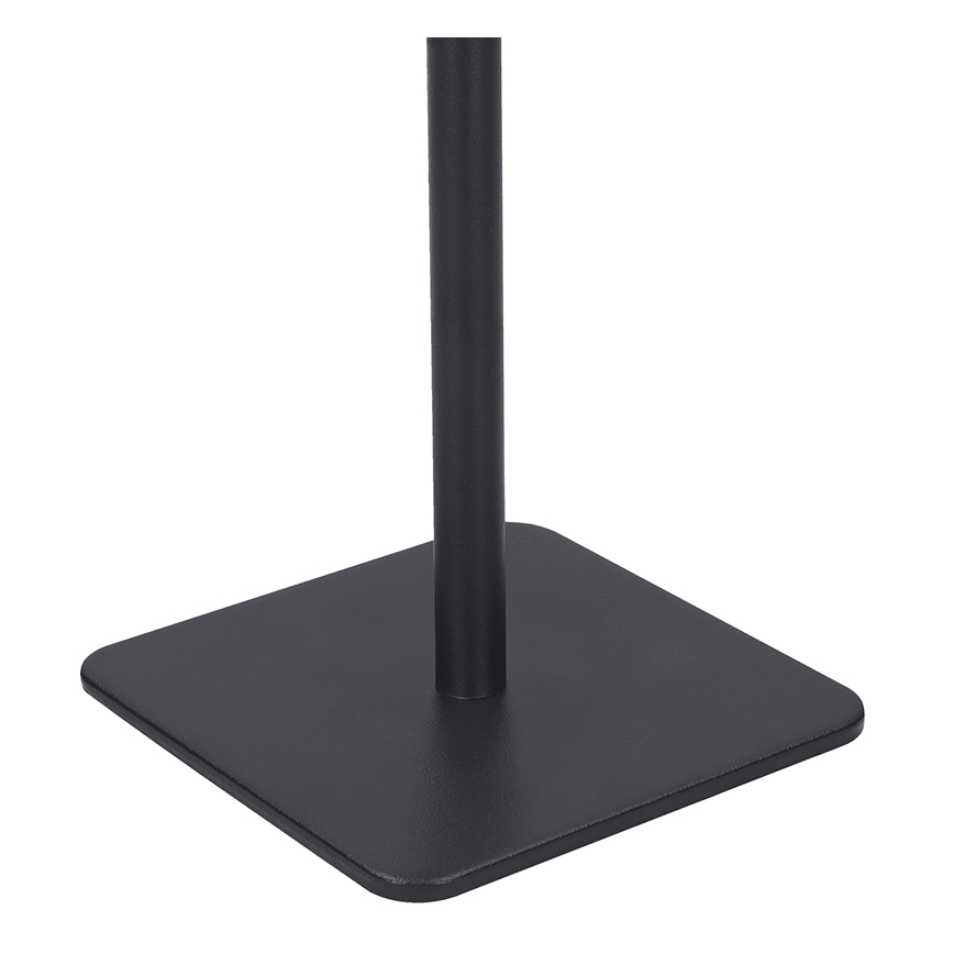 LUCCA LED Dimmable Rechargeable Touch Table Lamp, 3.7V, 3000/4000/6500K, 2000 mAh, Black