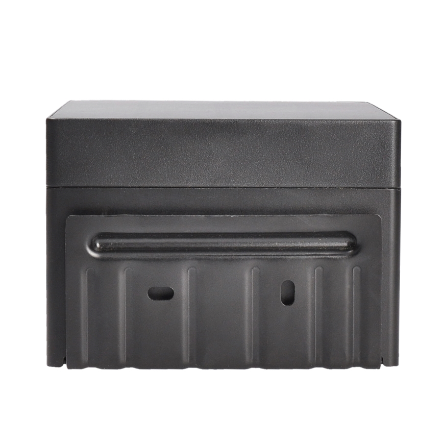 LED Solar wall light with motion and dusk sensor PALERMO LED/5W/2000 mAh IP54 black