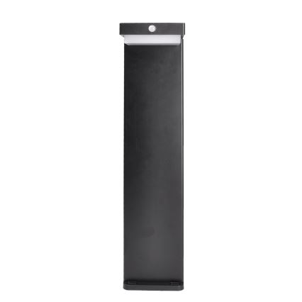 LED Solar lamp with a motion and dusk sensor PALERMO LED/5W/5V 2000 mAh IP54 black