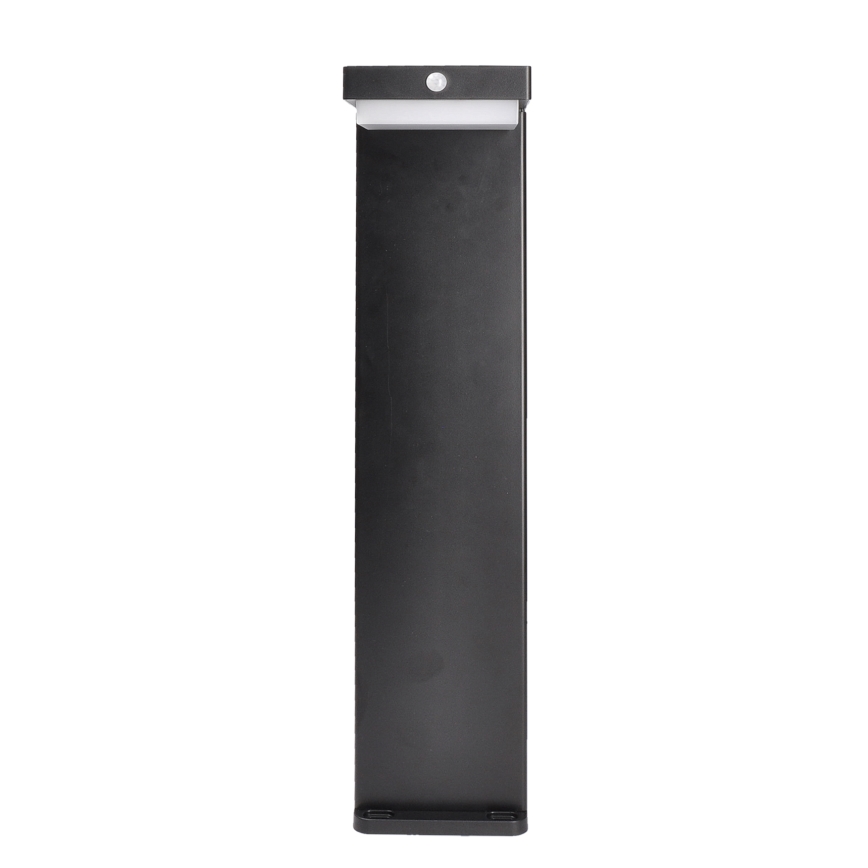 LED Solar lamp with a motion and dusk sensor PALERMO LED/5W/5V 2000 mAh IP54 black