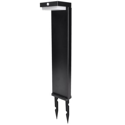 LED Solar lamp with a motion and dusk sensor PALERMO LED/5W/5V 2000 mAh IP54 black