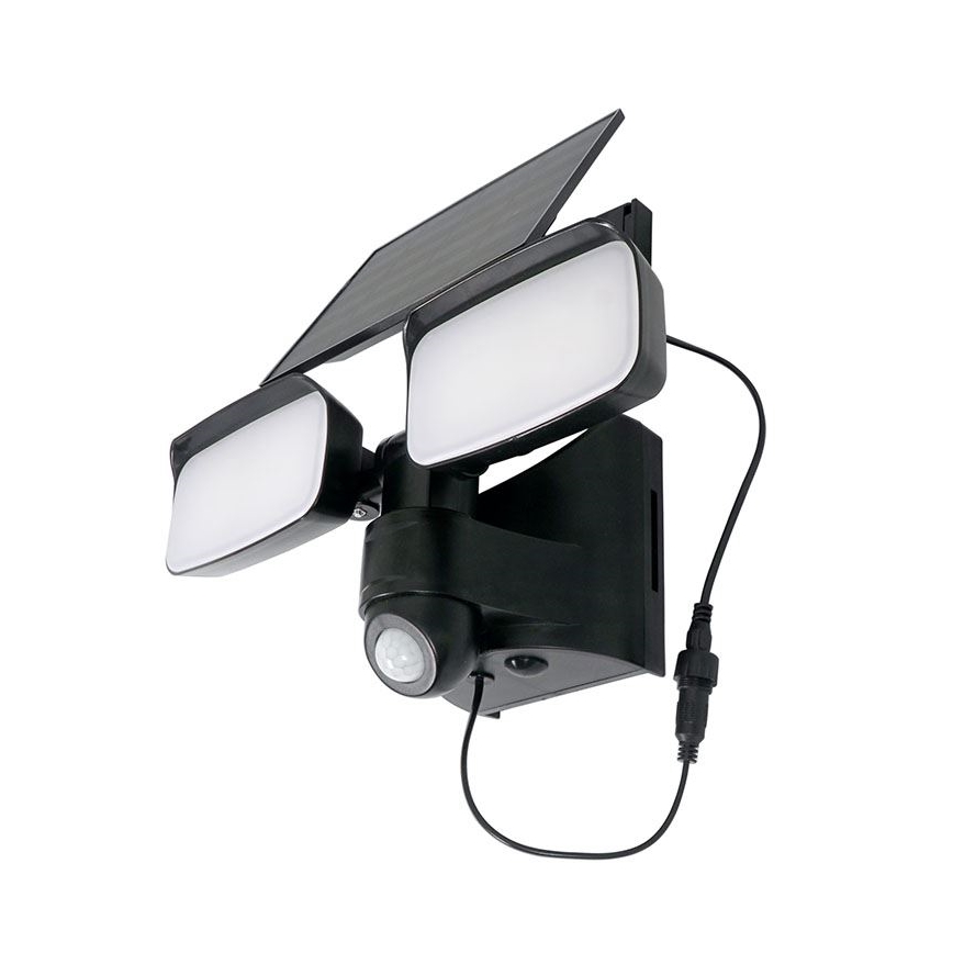 LED Solar Floodlight with Sensor LED/9W/3.7V 3600 mAh IP54