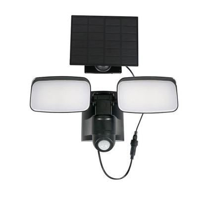 LED Solar Floodlight with Sensor LED/9W/3.7V 3600 mAh IP54