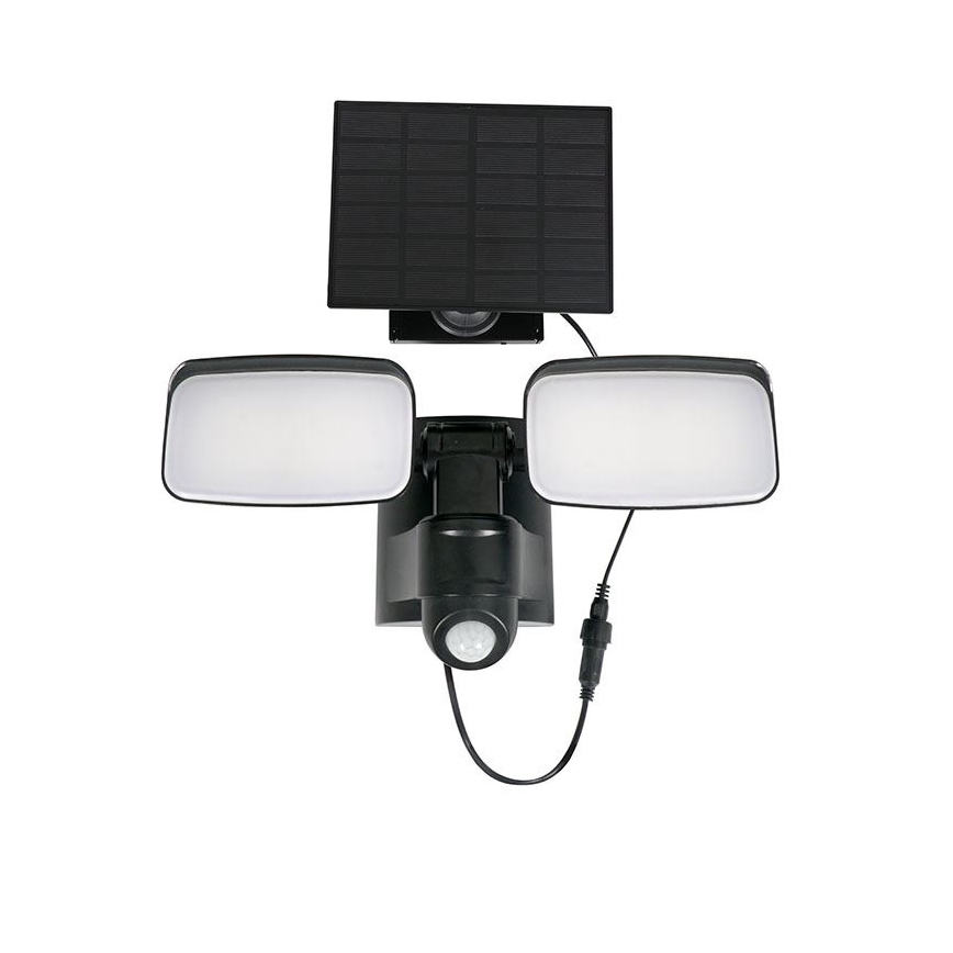 LED Solar Floodlight with Sensor LED/9W/3.7V 3600 mAh IP54