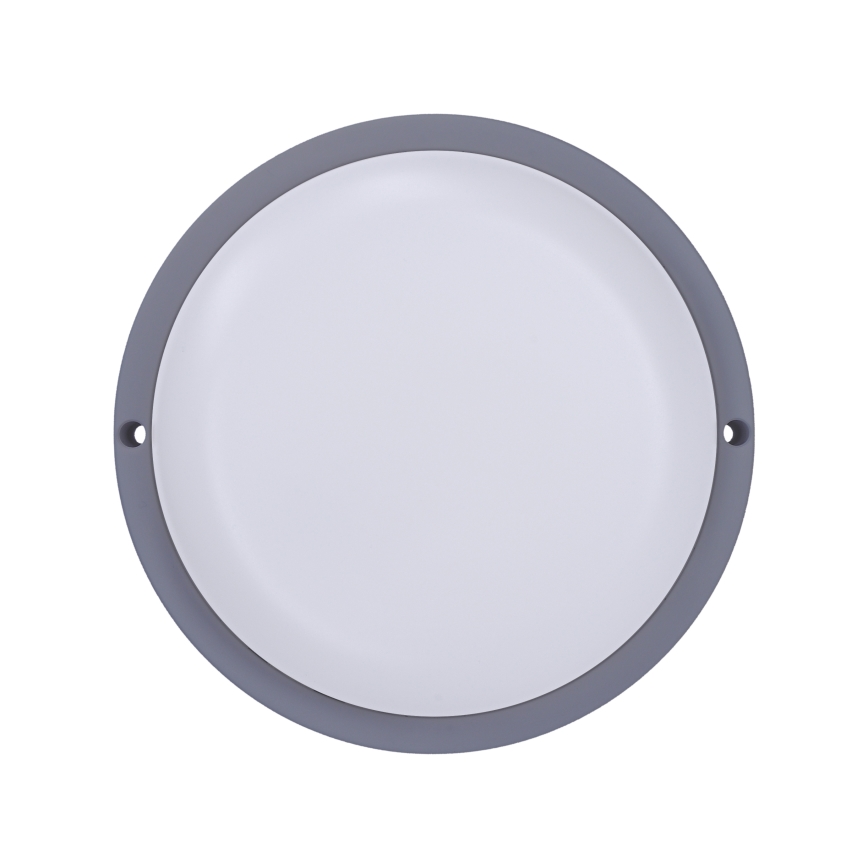 LED Outdoor wall light LED/13W/230V 4000K IP54 grey round