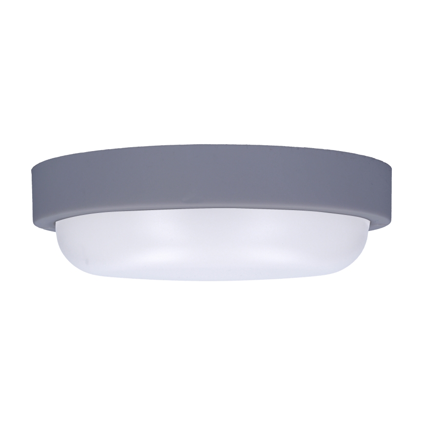 LED Outdoor wall light LED/13W/230V 4000K IP54 grey round