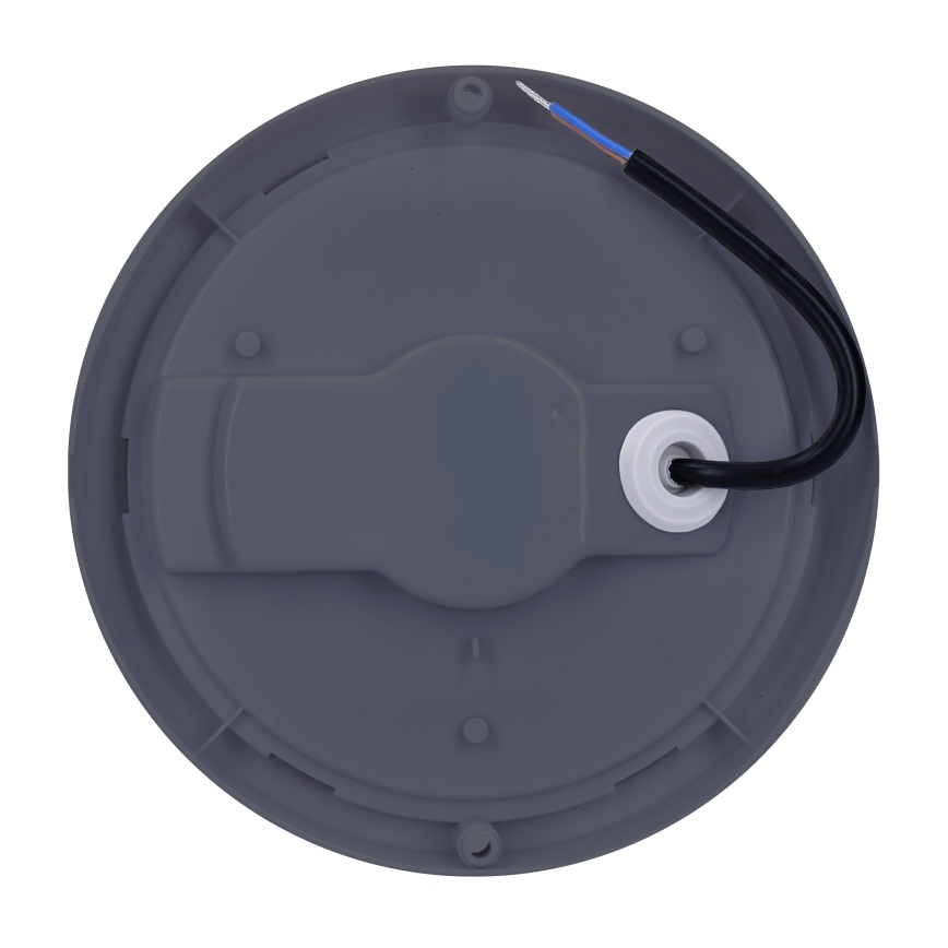 LED Outdoor wall light LED/13W/230V 4000K IP54 grey round