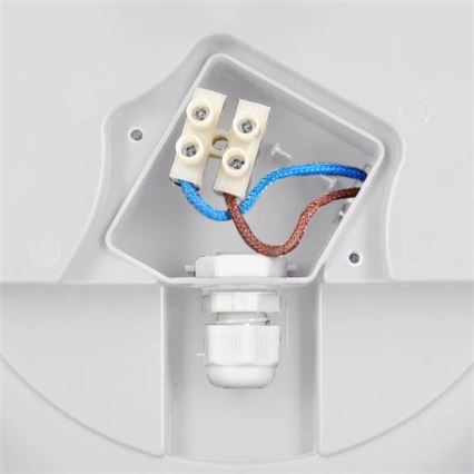 LED Outdoor ceiling light SIENA LED/13W/230V IP54 d. 17 cm white