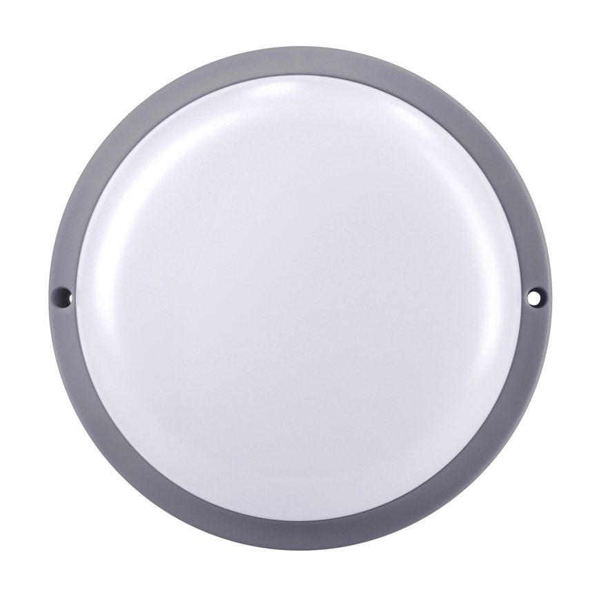 LED Outdoor wall light LED/20W/230V 4000K IP54 grey round