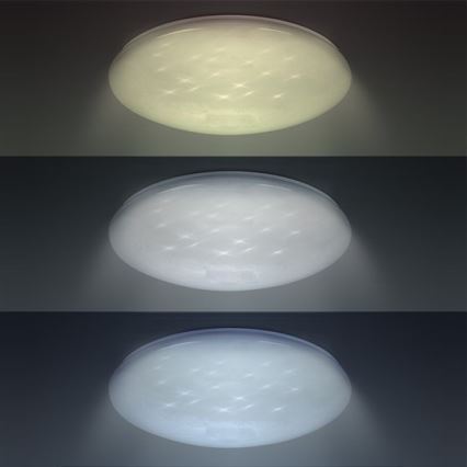 LED Dimmable ceiling light STAR LED/24W/230V + remote control