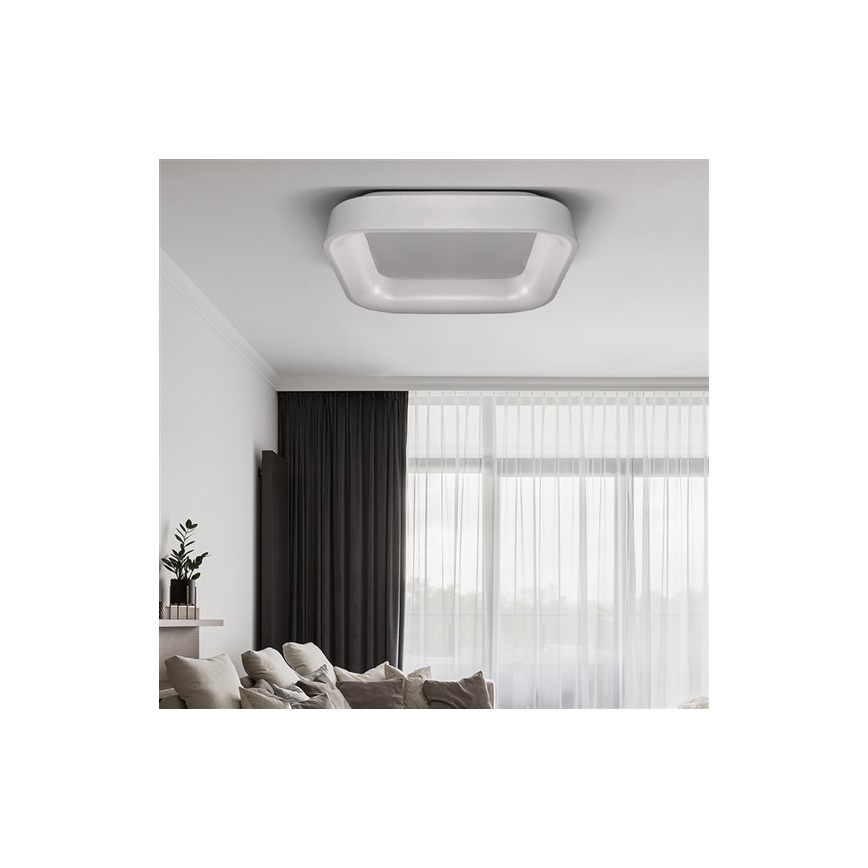 LED Dimming ceiling light LED/48W/230V + remote control
