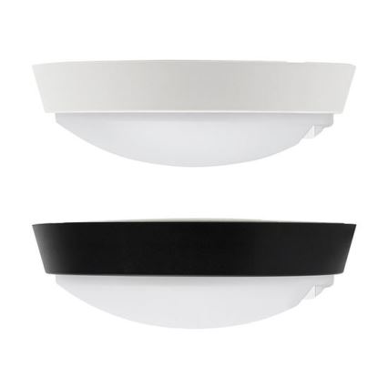 LED outdoor wall light with integrated 2-in-1 sensor LED/20W/230V 3000/4000/6500K IP65 diameter 22 cm