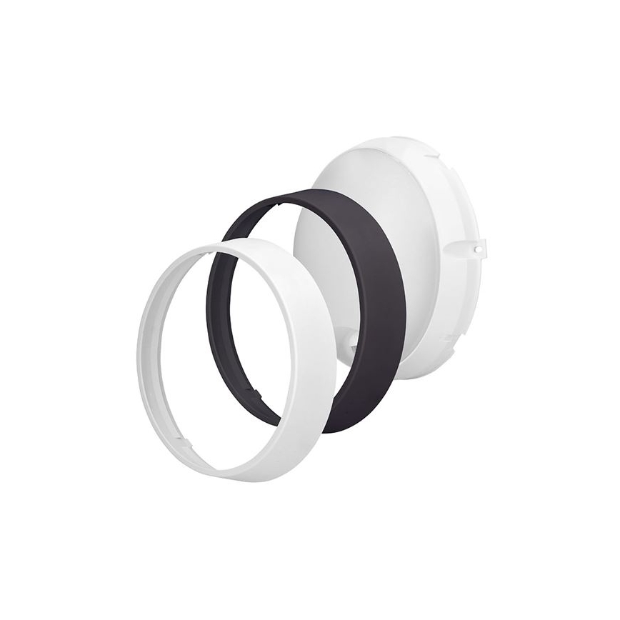 LED Outdoor Wall Light with 2-in-1 Sensor, 20W LED, 230V, Selectable 3000/4000/6500K, IP65, dia. 22 cm