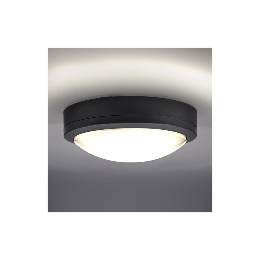 LED Outdoor ceiling light SIENA LED/20W/230V IP54 d. 23 cm anthracite