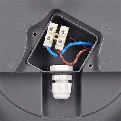 LED Outdoor ceiling light with sensor SIENA LED/20W/230V 4000K d. 23 cm IP54