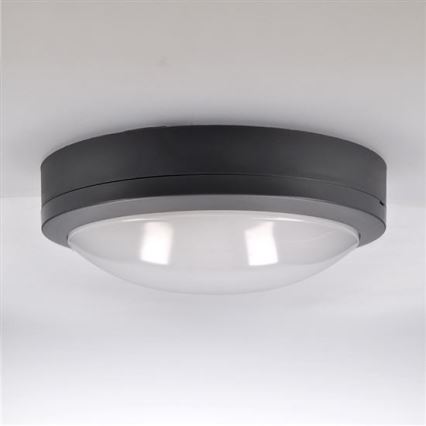 LED Outdoor ceiling light with sensor SIENA LED/20W/230V 4000K d. 23 cm IP54
