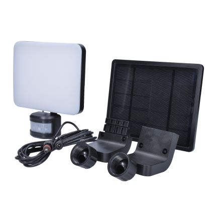 LED Solar floodlight with a motion sensor LED/11W/3,7V 4400mAh 3000K/4000K/6500K IP54