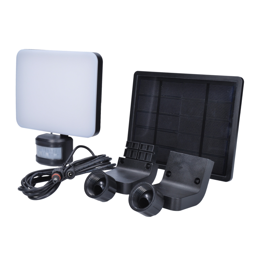 LED Solar floodlight with a motion sensor LED/11W/3,7V 4400mAh 3000K/4000K/6500K IP54