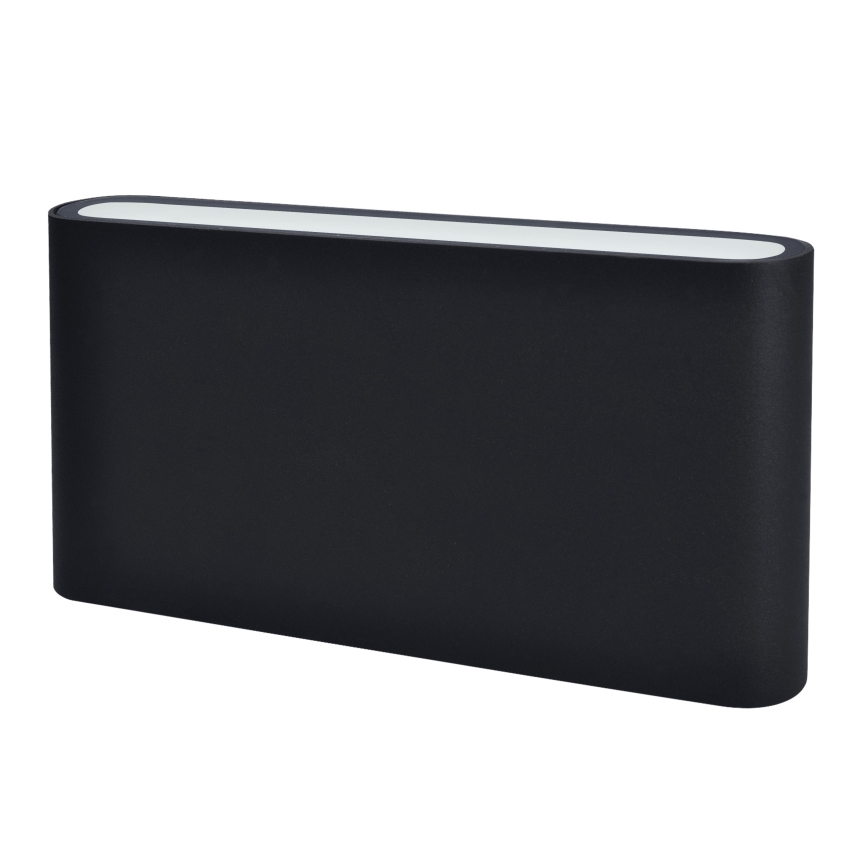 LED Outdoor wall light MODENA LED/12W/230V 3000/4000/6000K IP54 black