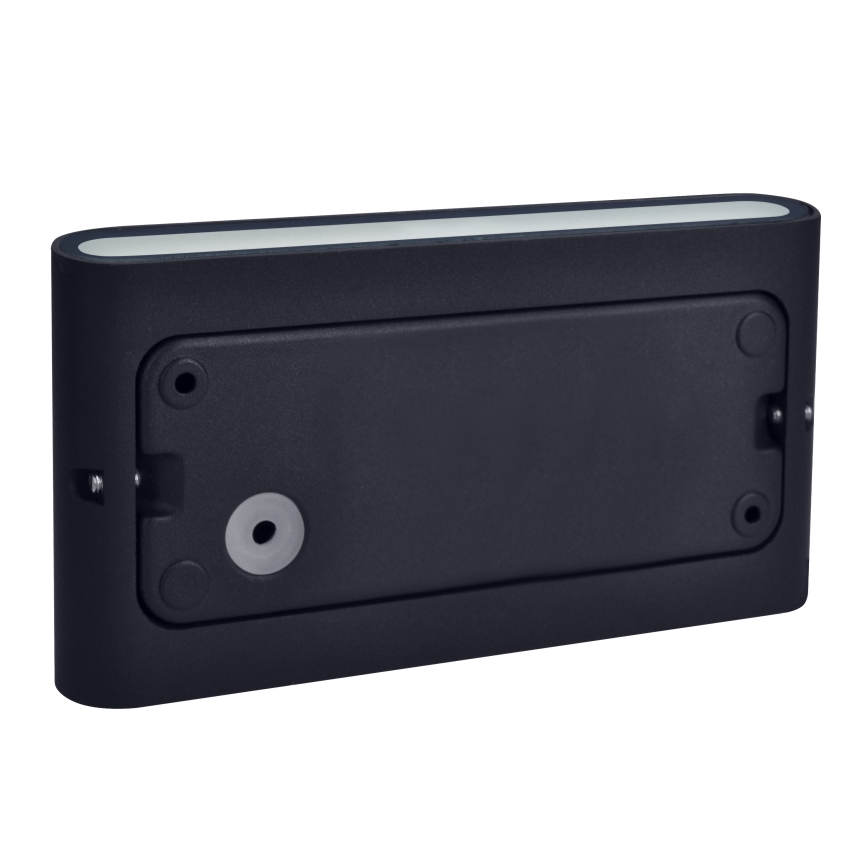 LED Outdoor wall light MODENA LED/12W/230V 3000/4000/6000K IP54 black