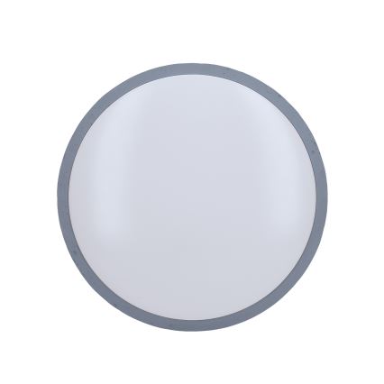 LED Dimmable ceiling light GREY LED/48W/230V 3000-6500K grey d. 38 cm + remote control