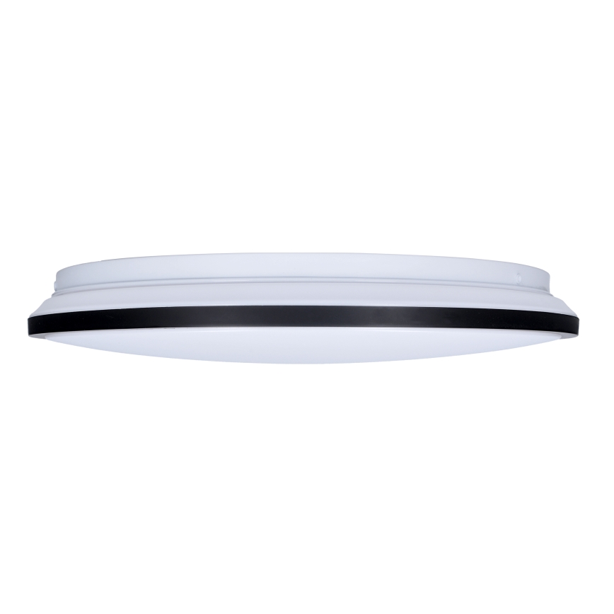 LED Dimmable ceiling light JAMIL LED/48W/230V 3000-6500K black + remote control