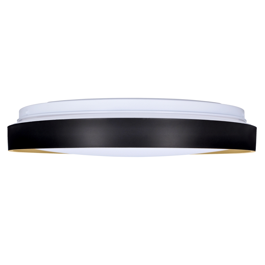 LED Dimmable ceiling light CALA LED/48W/230V 3000-6500K black/gold + remote control