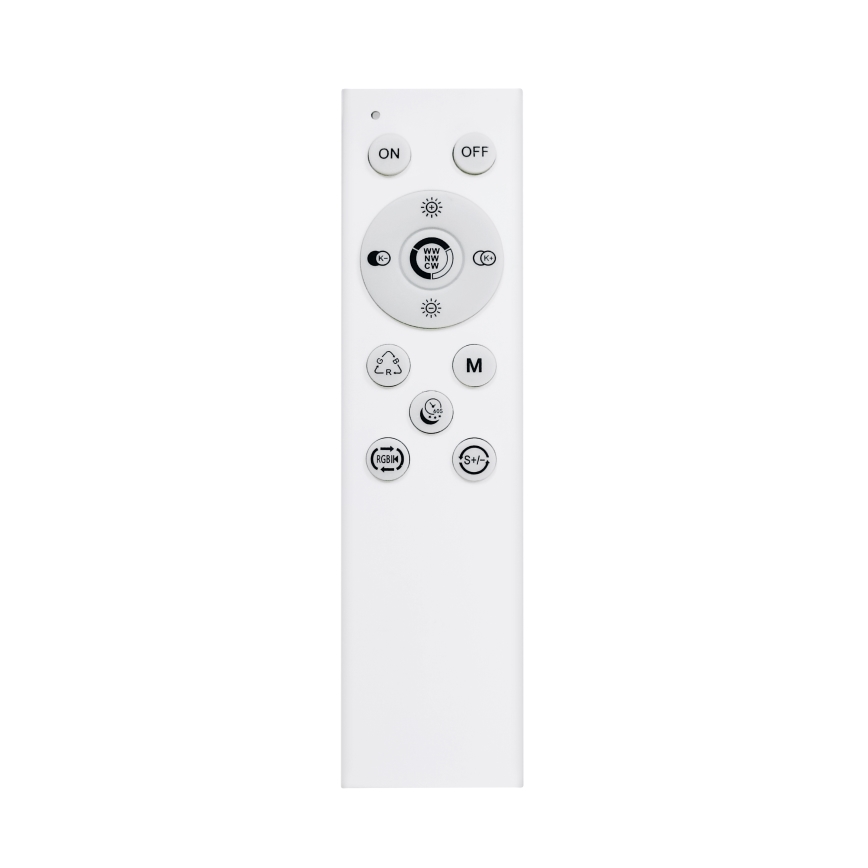 LED RGB Dimmable ceiling light FLOCO LED/30W/230V 3000-6500K + RGB/6W d. 40cm + remote control