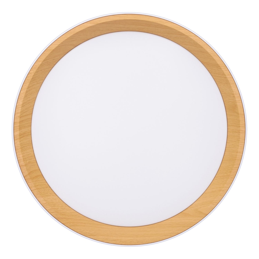 LED Dimmable ceiling light LARIOS LED/48W/230V 3000-6500K d. 39 cm white + remote control