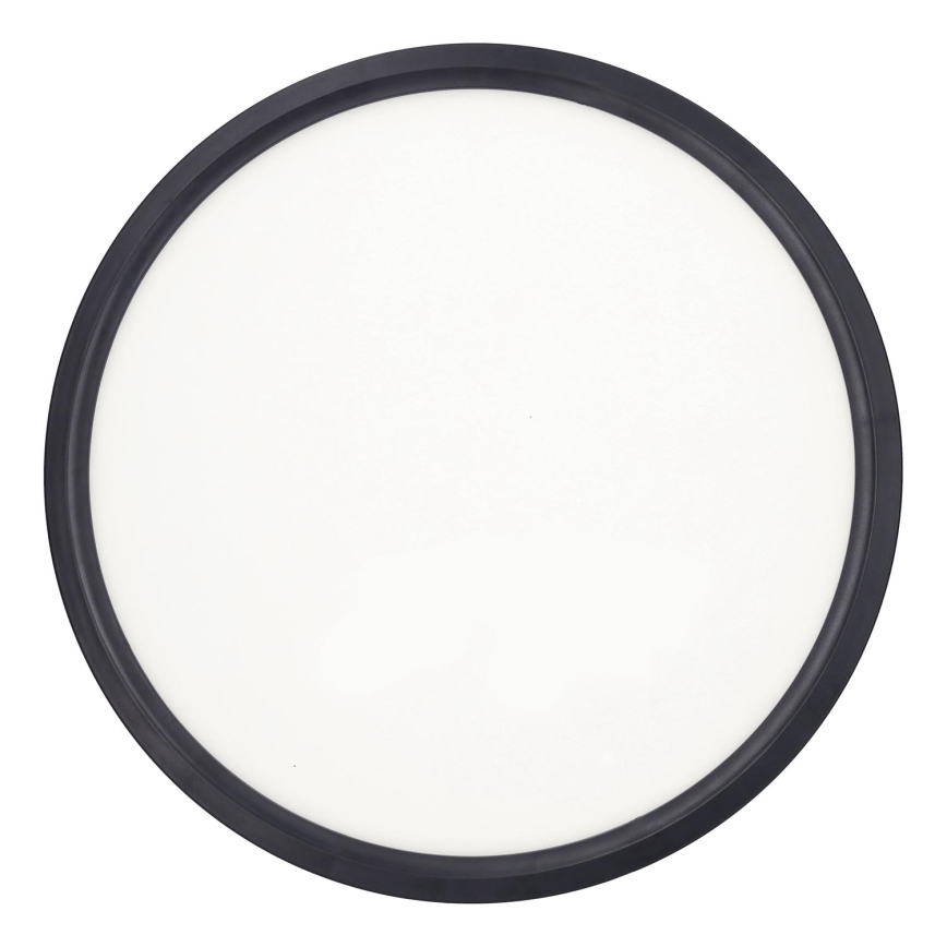LED Dimmable ceiling light ESTELA LED/36W/230V d. 30 cm black + remote control