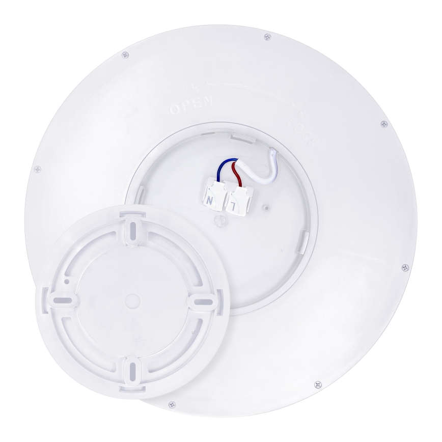 LED Dimmable ceiling light ESTELA LED/36W/230V d. 30 cm white + remote control