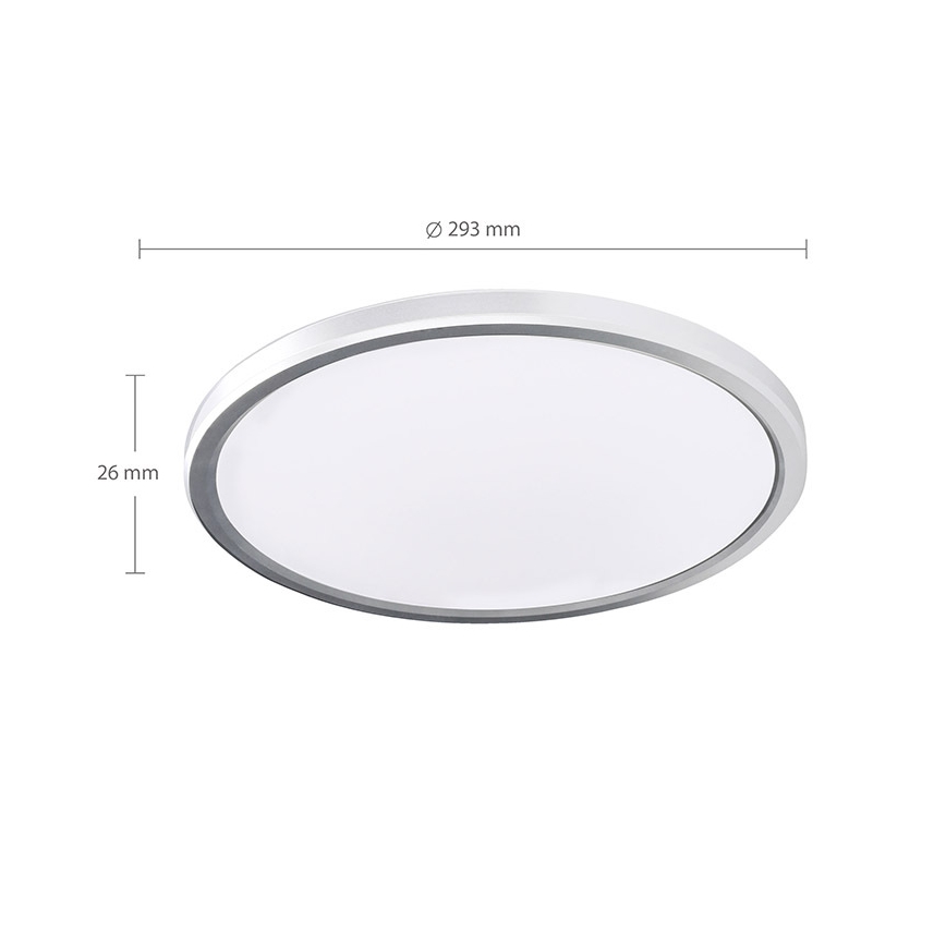 ACATE LED Bathroom Ceiling Light LED/24W/230V 3000/4000/6000K Ø 29.3 cm IP54