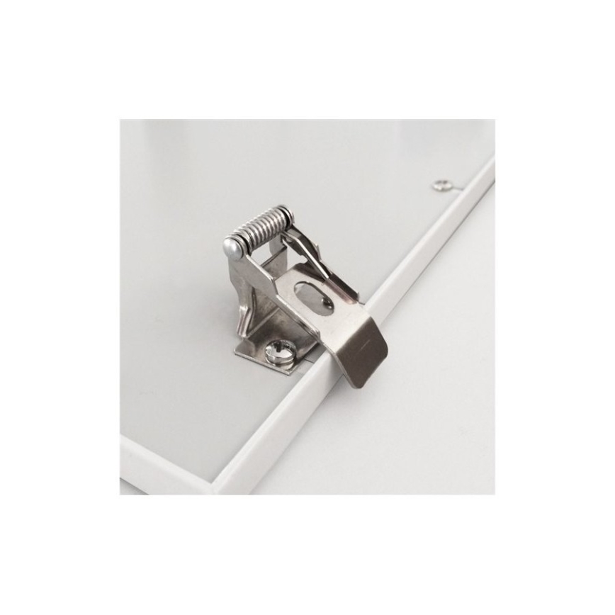 Set of mounting clips for LED panels installation  595x595mm