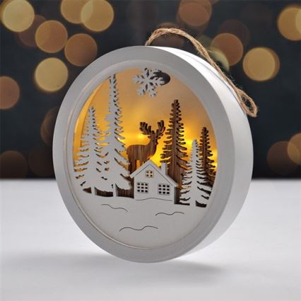 LED Christmas decoration 1xLED/2xAAA