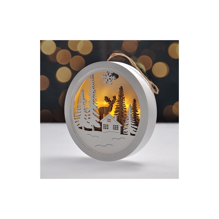 LED Christmas decoration 1xLED/2xAAA