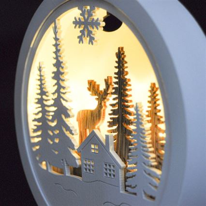 LED Christmas decoration 1xLED/2xAAA