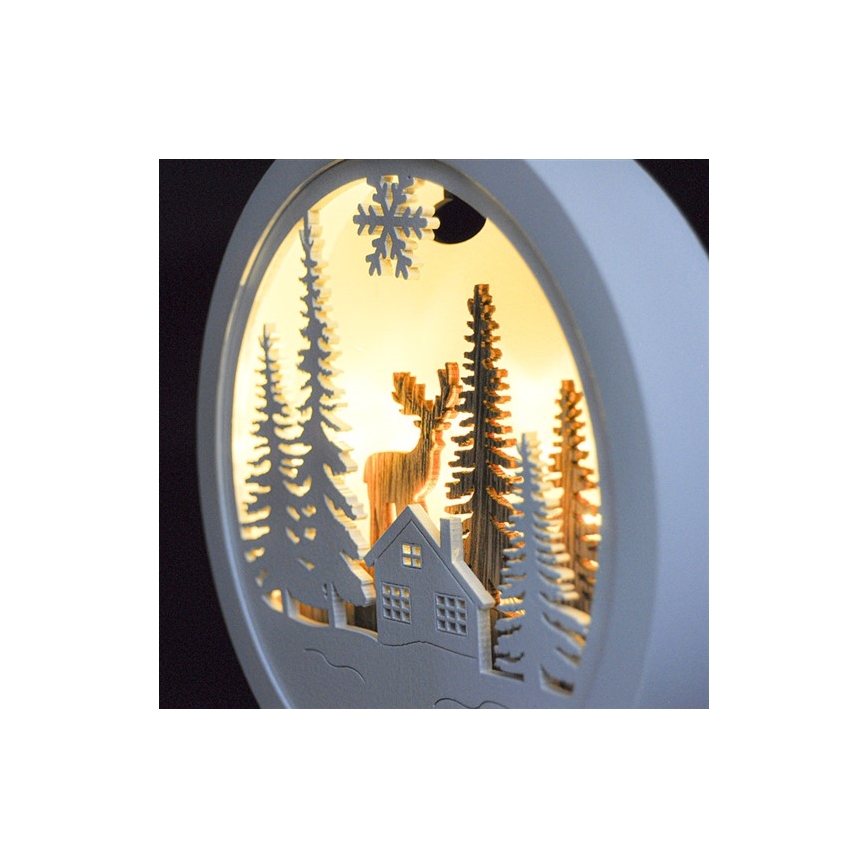 LED Christmas decoration 1xLED/2xAAA