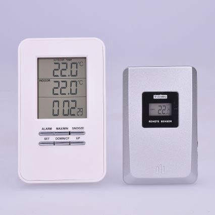 Digital thermometer with sensor 2xAAA